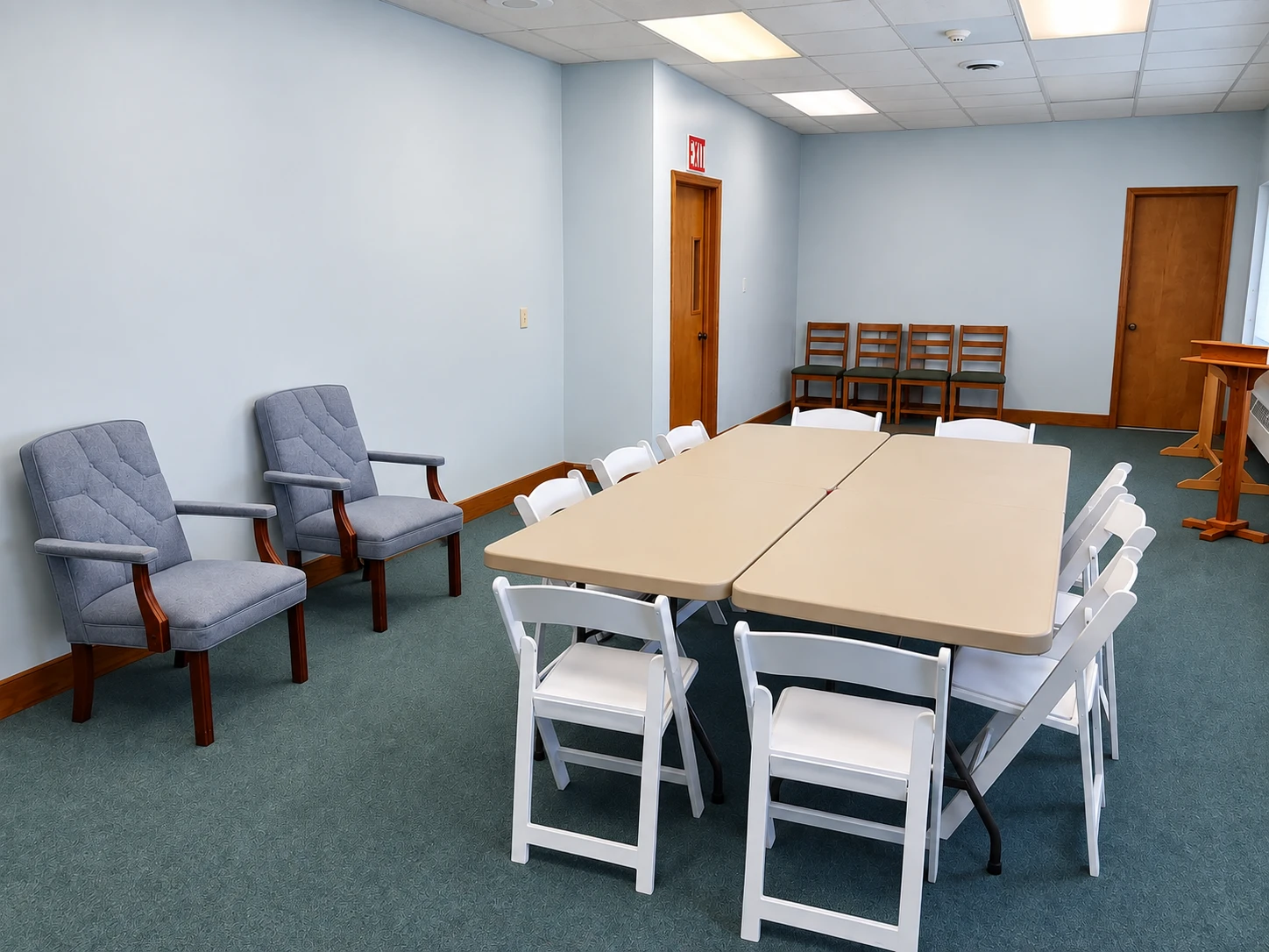 Meeting room at Zion Lutheran Church