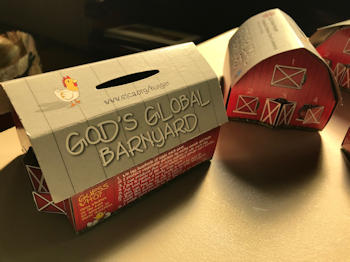 ELCA Good Gifts - Zion Lutheran Church - Coin Boxes for collection